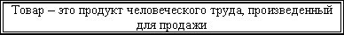 Маркетинговое понимание товара